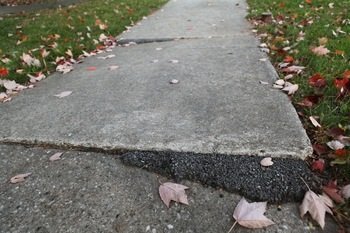 Photo Crack In Sidewalk