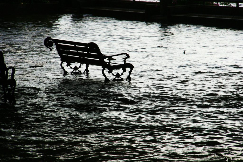 Photo Flood Chair In Water