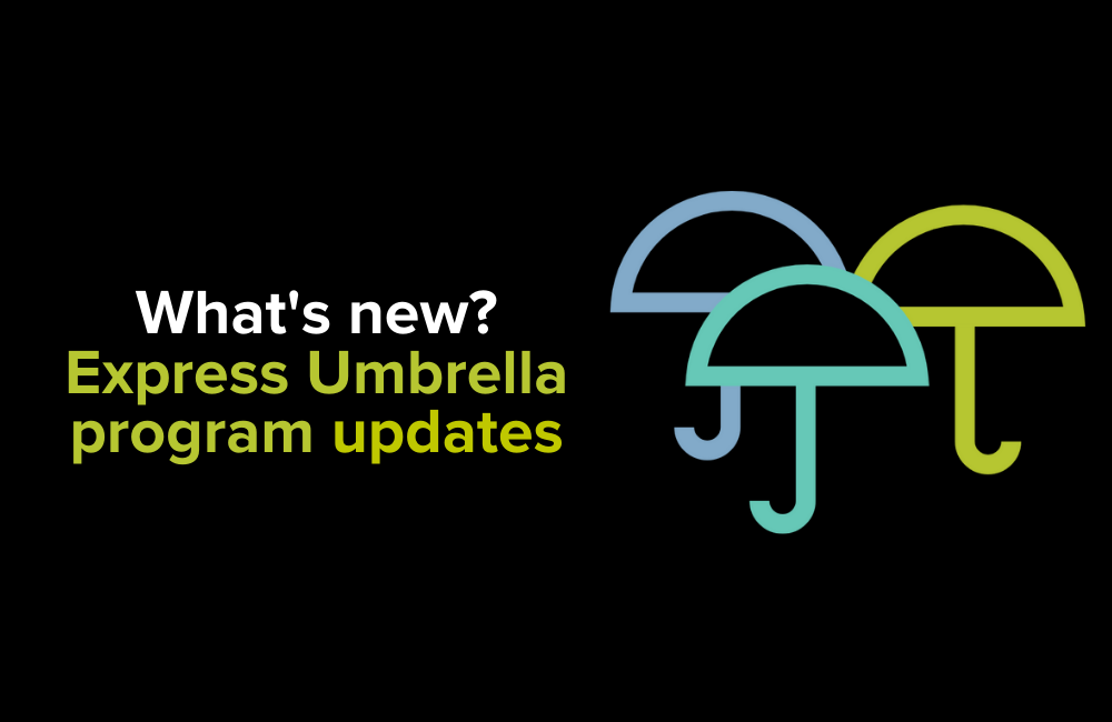 express umbrella insurance program updates