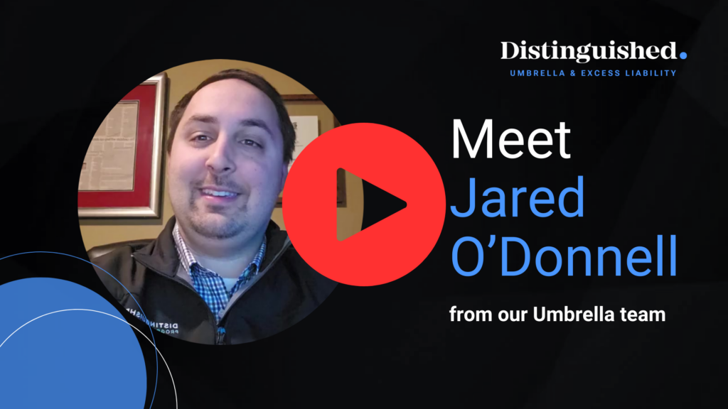 Meet Jared Distinguished Real Estate Hospitality Umbrella | Distinguished Programs