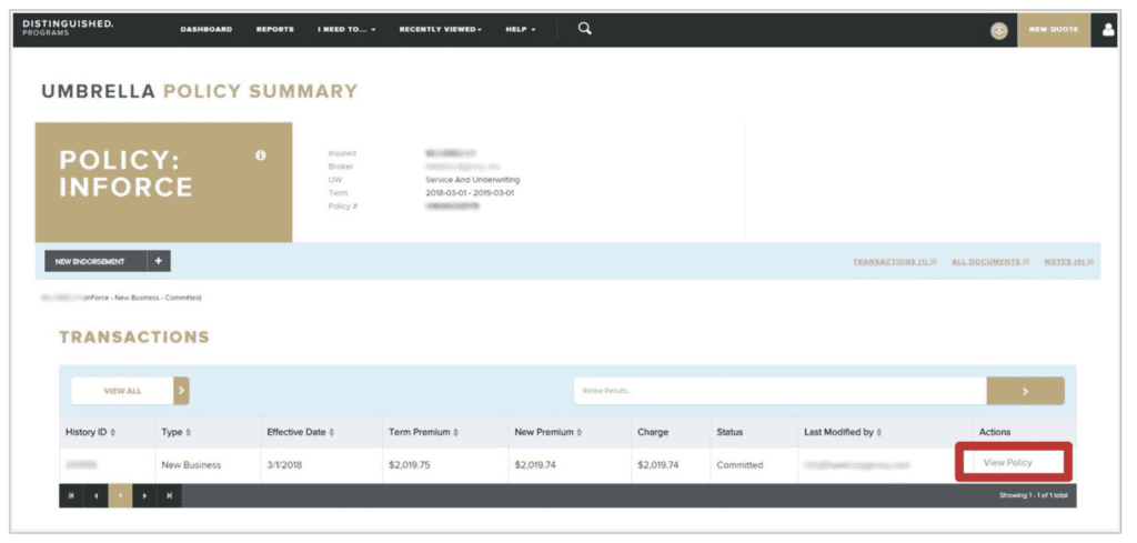 Guide To Documents On The Broker Portal