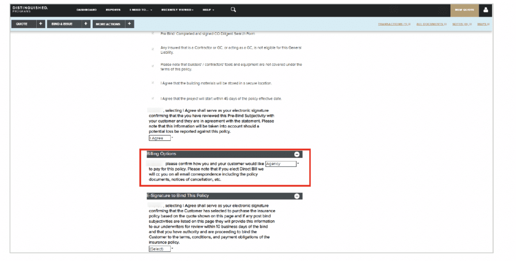 Scroll Down To Select A Billing Option Distinguished Programs